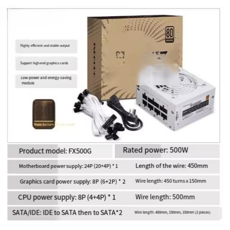 Sfx Power Supply 850W Gold - Alimentatore SFX 750W/850W 80 Plus Gold