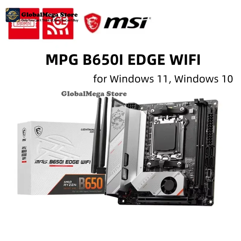 B650 Itx Motherboard Wifi - Nuova Scheda Madre MPG B650I EDGE