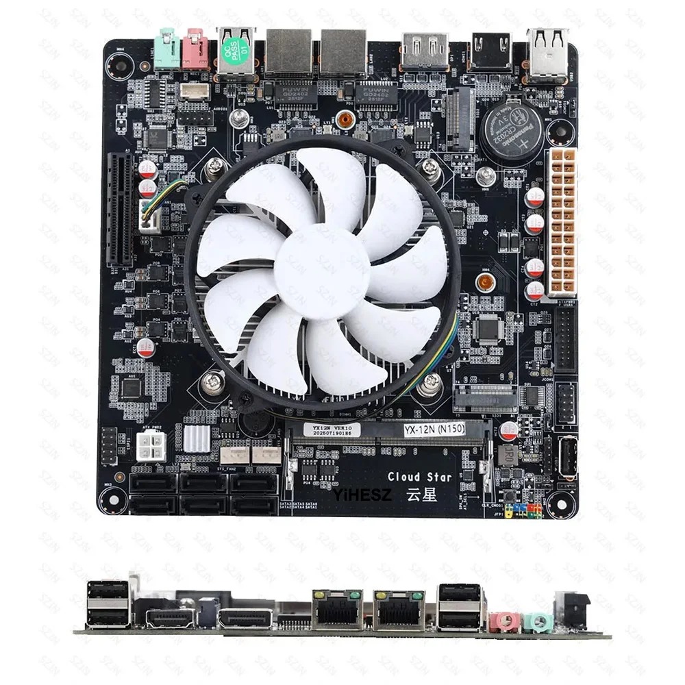 Scheda Madre NAS N100/N150 a 6 - Nas Motherboard N100 6 Sata recensione e prezzo