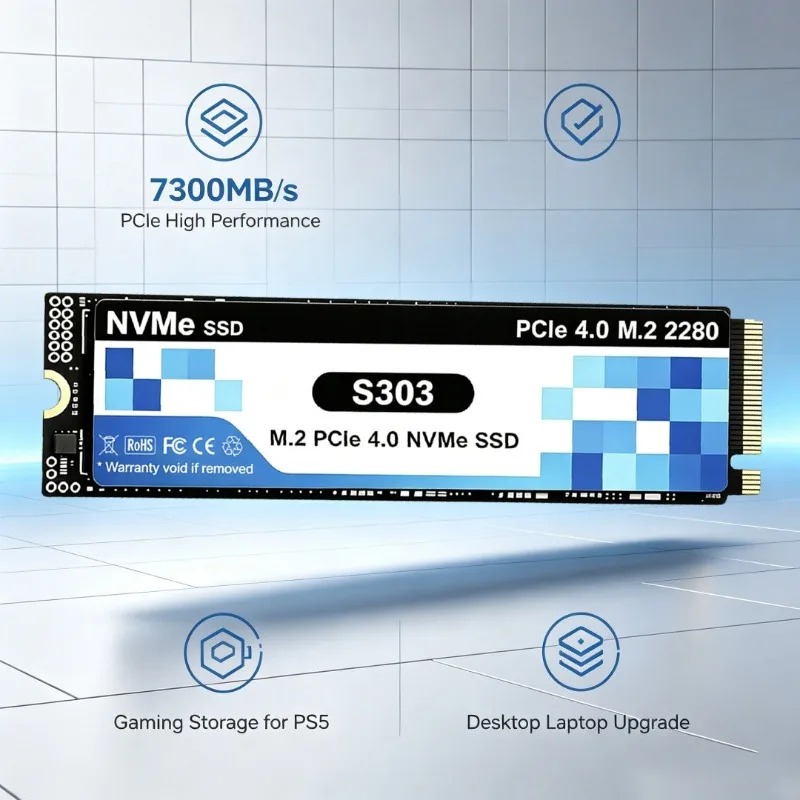 SSD Interno da Gaming S303 500 - M.2 Nvme 4Tb Pcie 4.0 Ssd recensione e prezzo