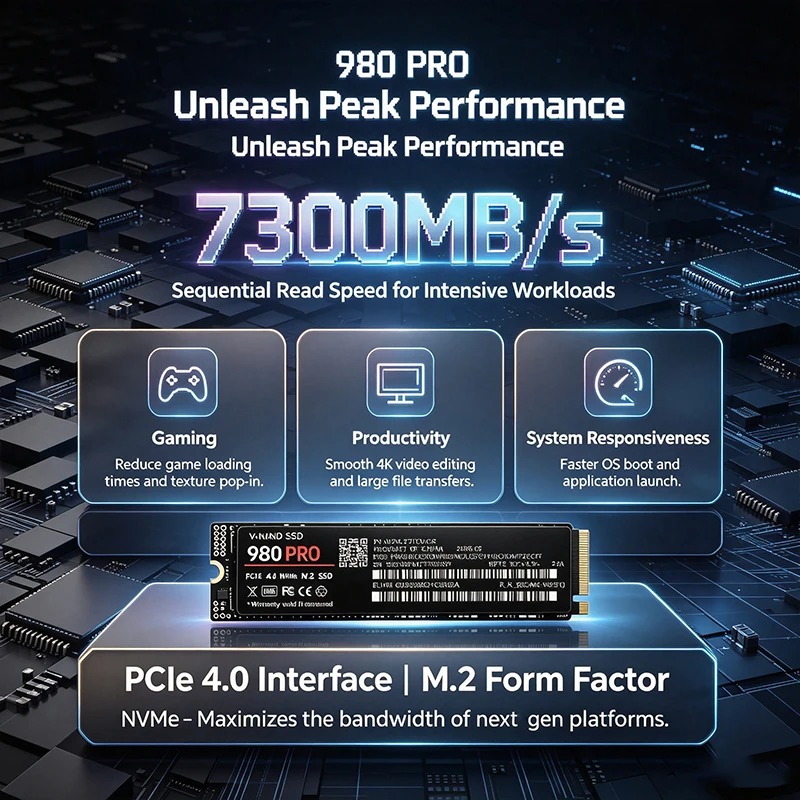 SSD interno 980 PRO ad alta ve - M.2 Nvme 4Tb Pcie 4.0 Ssd recensione e prezzo