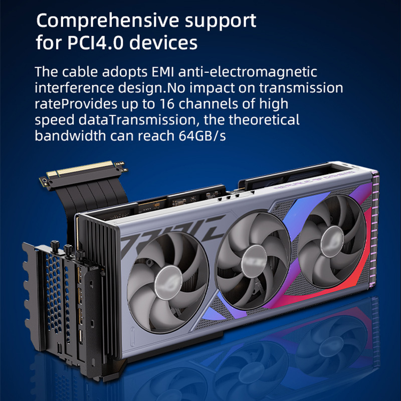 TEUCER Kit supporto scheda gra - Pcie 4.0 X16 Riser Cable 90 Degree recensione e prezzo