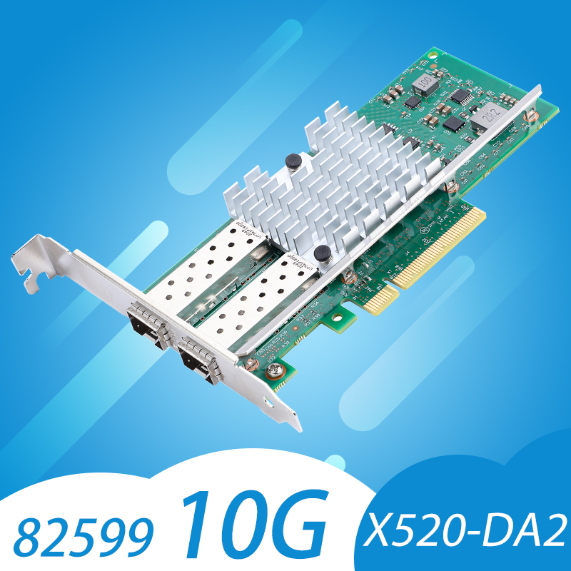 Scheda di rete Intel X520-DA2  - 10Gb Sfp+ Pcie Network Card Dual Port recensione e prezzo